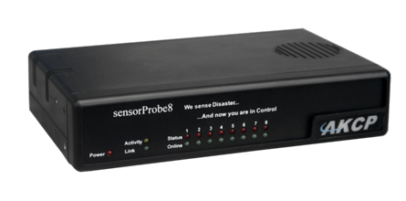 AKCP sensorProbe8 - Monitorização ambiental